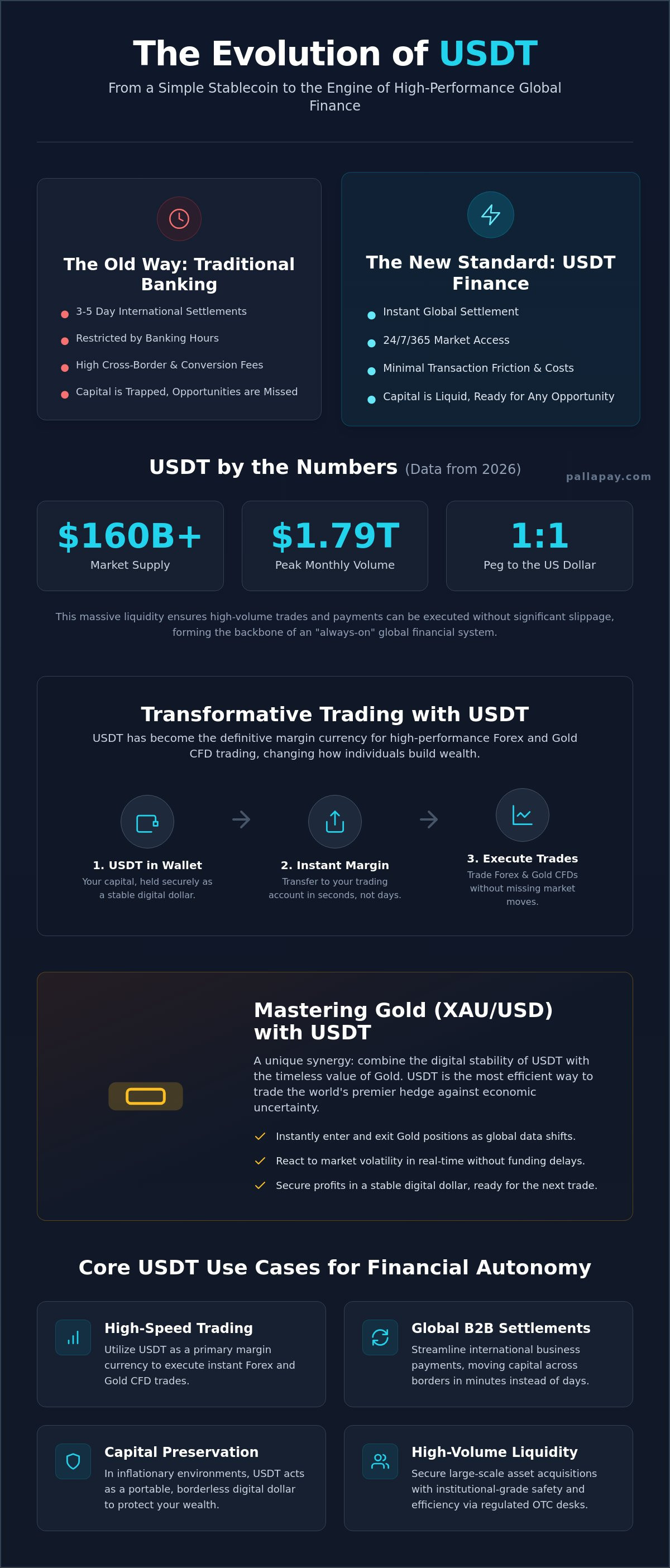 USDT Use Cases 2026: From Global Payments to Forex Trading Mastery