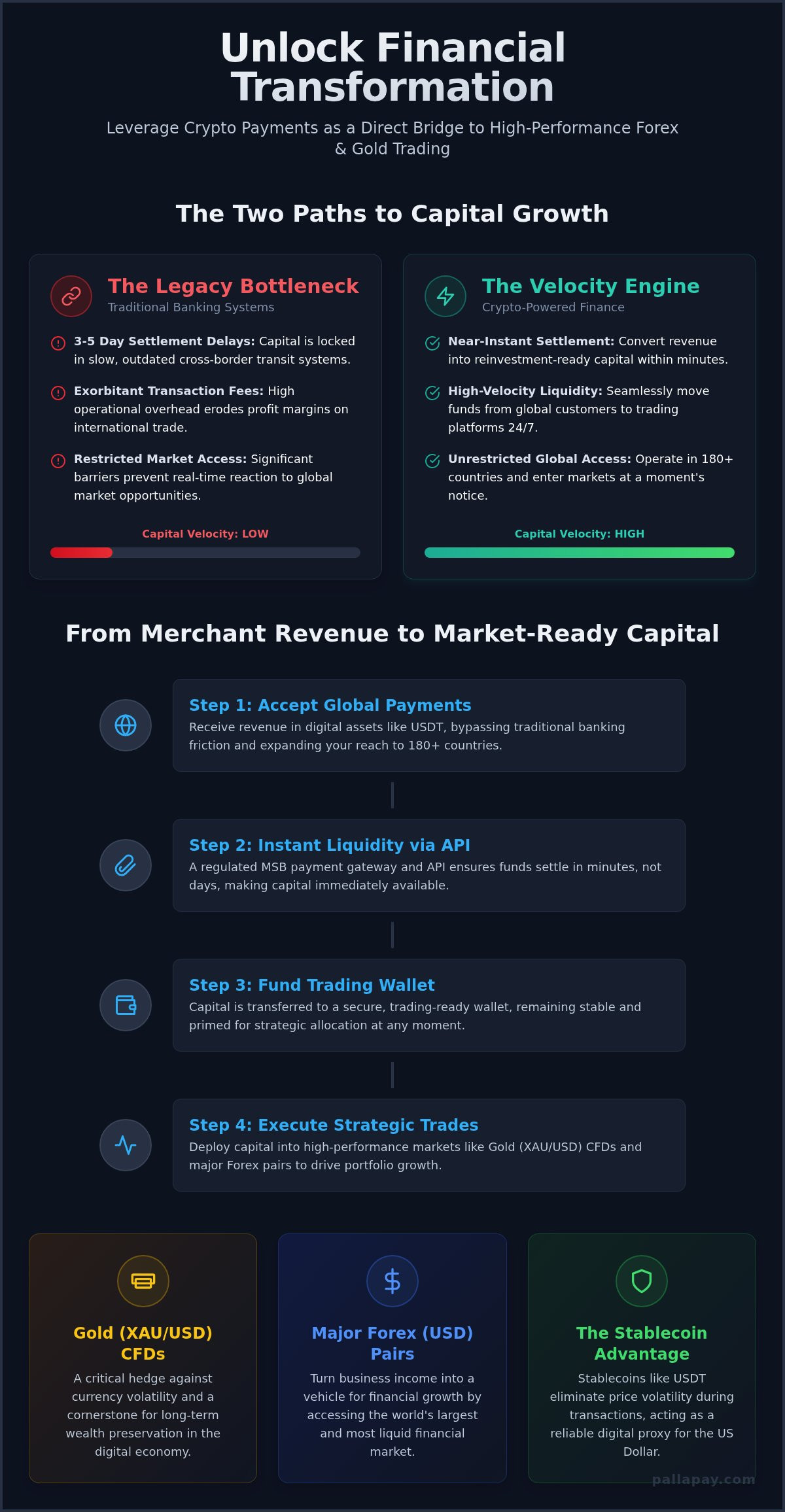 The Strategic Benefits of Accepting Cryptocurrency: A Gateway to Forex and Gold CFD Trading