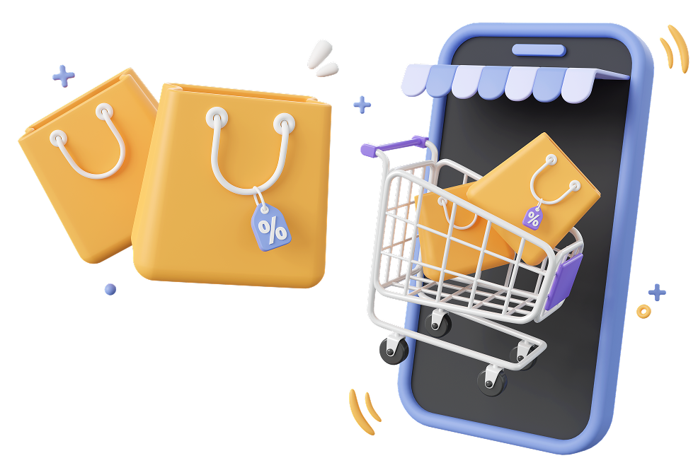 Mobile and shopping cart